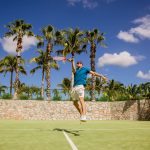 Tennis time at Casa del Mar