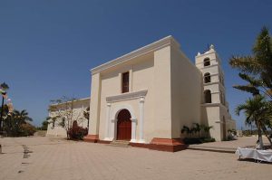 Our Lady of Pliar Catholic Church in Todos Santos, BCS. Iglesia Nuestra Señora del Pilar. Photo April 2007 by Joseph A. Tyson.